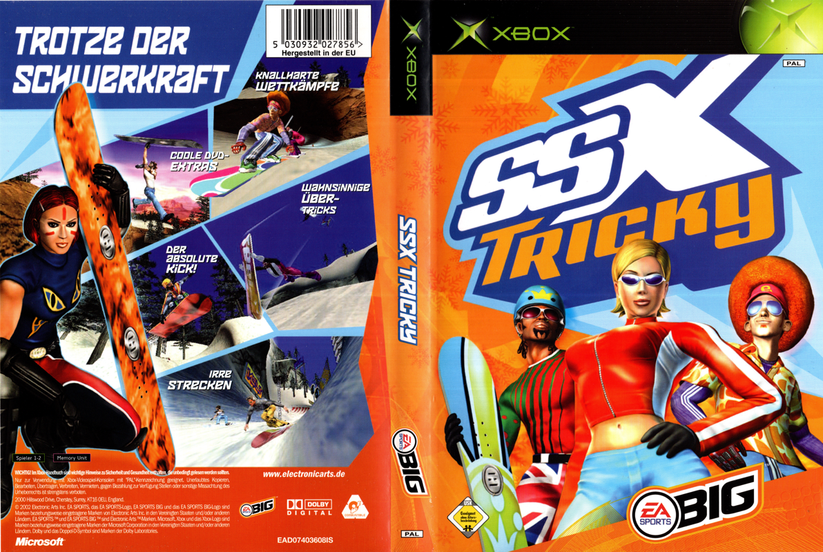 SSX Tricky box art for Xbox